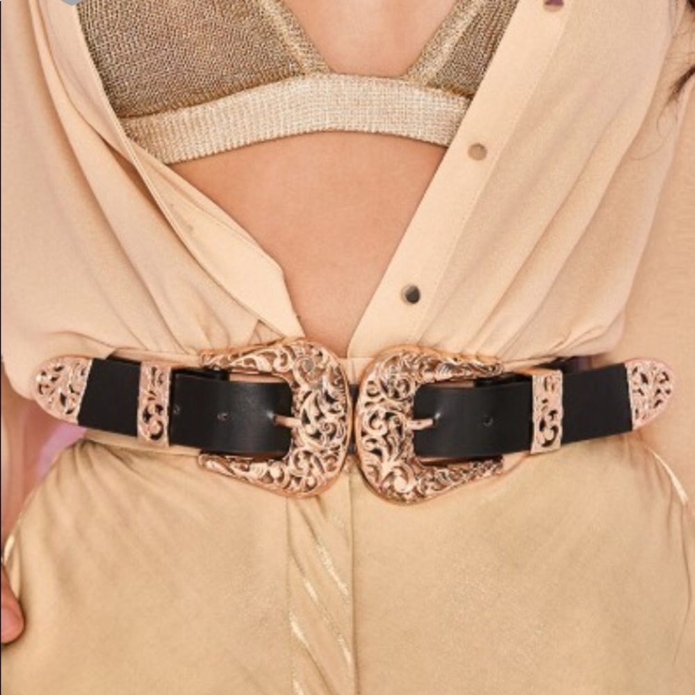 Double Buckled Belt